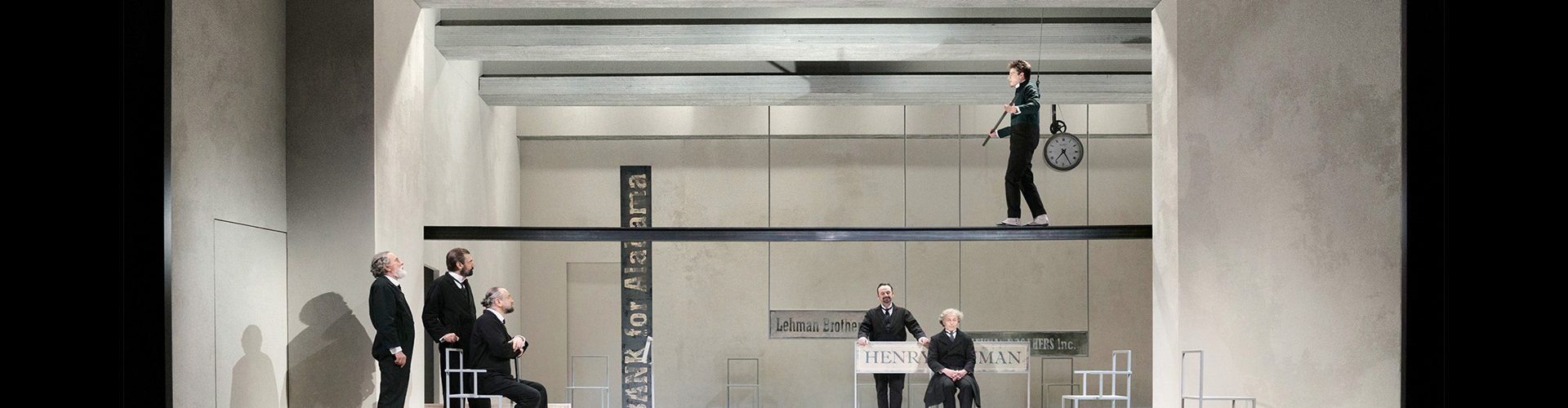 “Lehman Trilogy”, foto di Attilio Marasco Piccolo Teatro di Milano – Teatro d’Europa